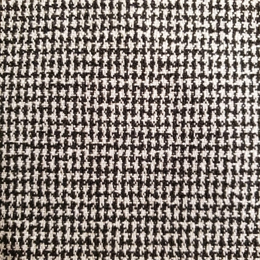 Set of 2 - Vintage Houndstooth & Gingham Print Pencil Skirts in Black/White Sz S - Picture 7 of 11